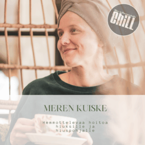 Meren kuiske -hoito hiuksille ja hiuspohjalle